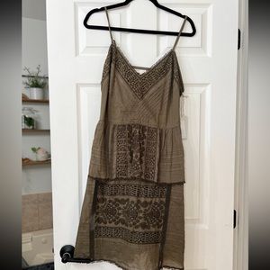 Burning Torch LA Army/Sweet Pea Toluca Dress Size Small NWT
